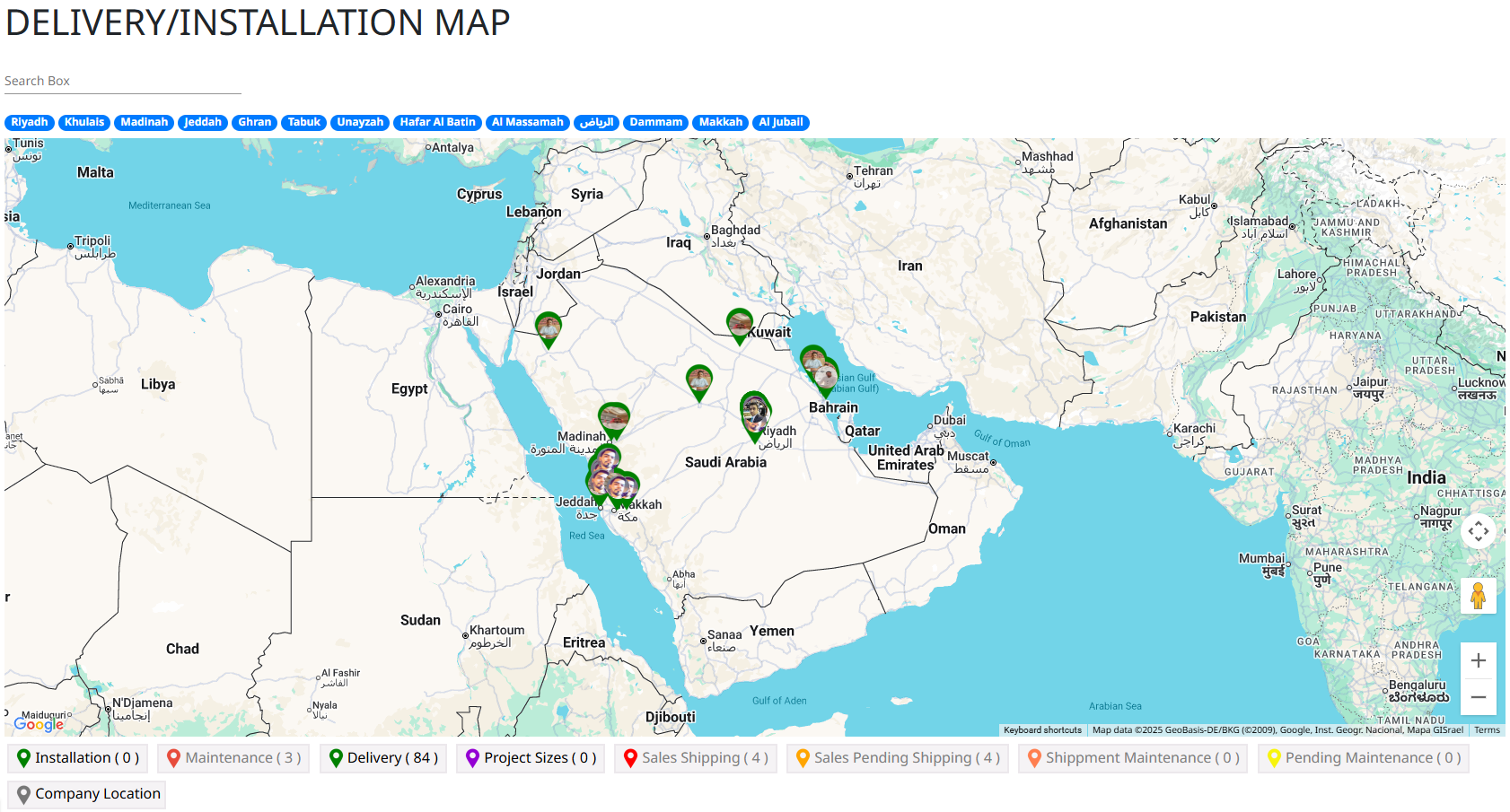 Sales Map